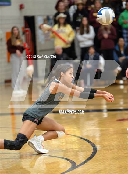 Thumbnail 3 in Marian vs. Mercy (MHSAA Division 1 Quadrant 4 Quarterfinal) photogallery.