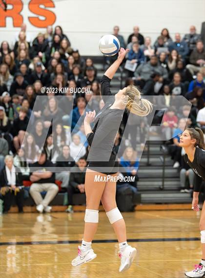 Thumbnail 1 in Marian vs. Mercy (MHSAA Division 1 Quadrant 4 Quarterfinal) photogallery.