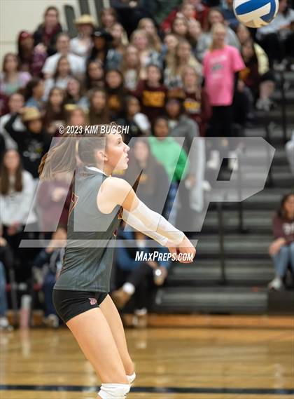 Thumbnail 3 in Marian vs. Mercy (MHSAA Division 1 Quadrant 4 Quarterfinal) photogallery.