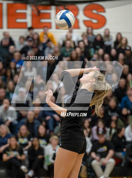 Thumbnail 3 in Marian vs. Mercy (MHSAA Division 1 Quadrant 4 Quarterfinal) photogallery.