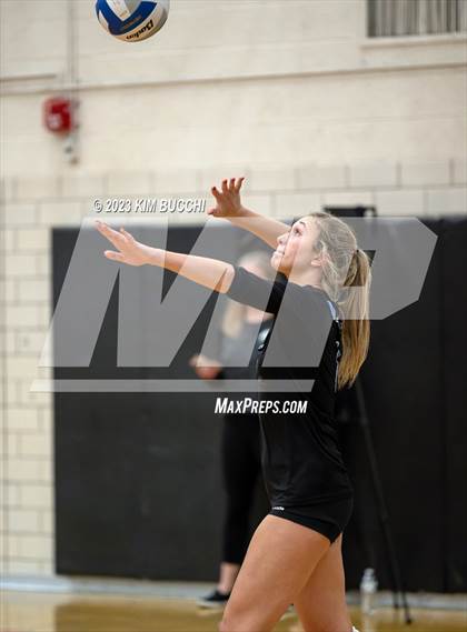 Thumbnail 3 in Marian vs. Mercy (MHSAA Division 1 Quadrant 4 Quarterfinal) photogallery.