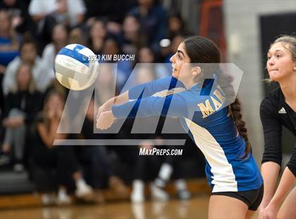 Thumbnail 1 in Marian vs. Mercy (MHSAA Division 1 Quadrant 4 Quarterfinal) photogallery.
