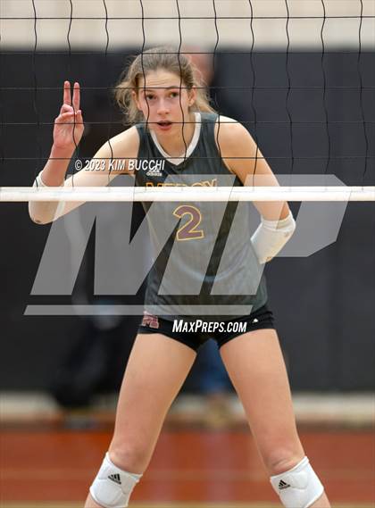 Thumbnail 2 in Marian vs. Mercy (MHSAA Division 1 Quadrant 4 Quarterfinal) photogallery.