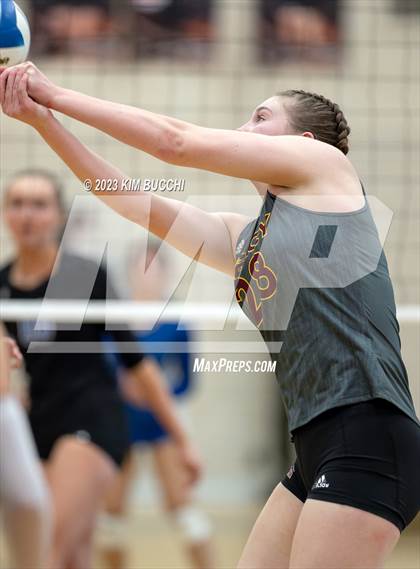 Thumbnail 3 in Marian vs. Mercy (MHSAA Division 1 Quadrant 4 Quarterfinal) photogallery.
