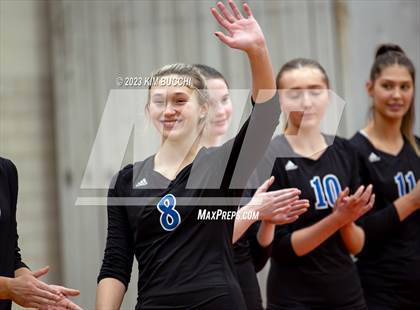Thumbnail 3 in Marian vs. Mercy (MHSAA Division 1 Quadrant 4 Quarterfinal) photogallery.