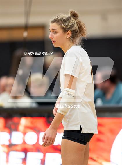 Thumbnail 3 in Marian vs. Mercy (MHSAA Division 1 Quadrant 4 Quarterfinal) photogallery.