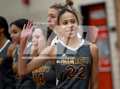 Thumbnail 1 in Marian vs. Mercy (MHSAA Division 1 Quadrant 4 Quarterfinal) photogallery.