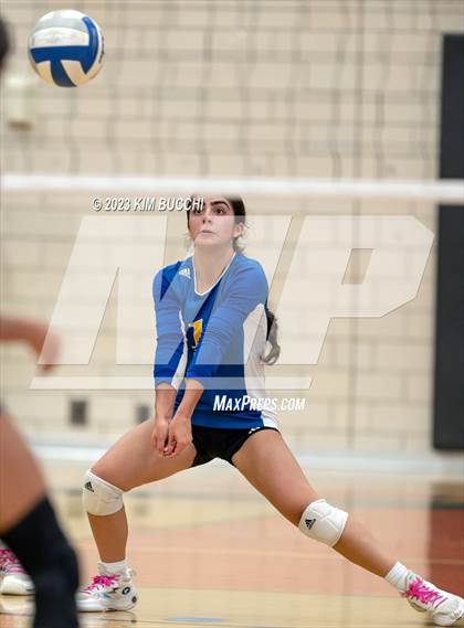 Thumbnail 2 in Marian vs. Mercy (MHSAA Division 1 Quadrant 4 Quarterfinal) photogallery.