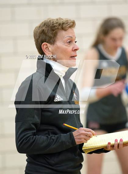 Thumbnail 1 in Marian vs. Mercy (MHSAA Division 1 Quadrant 4 Quarterfinal) photogallery.