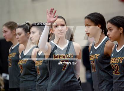 Thumbnail 1 in Marian vs. Mercy (MHSAA Division 1 Quadrant 4 Quarterfinal) photogallery.