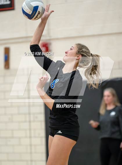 Thumbnail 1 in Marian vs. Mercy (MHSAA Division 1 Quadrant 4 Quarterfinal) photogallery.