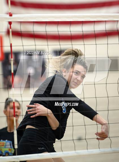 Thumbnail 1 in Marian vs. Mercy (MHSAA Division 1 Quadrant 4 Quarterfinal) photogallery.
