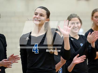 Thumbnail 2 in Marian vs. Mercy (MHSAA Division 1 Quadrant 4 Quarterfinal) photogallery.