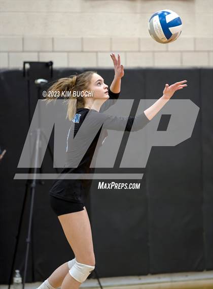 Thumbnail 1 in Marian vs. Mercy (MHSAA Division 1 Quadrant 4 Quarterfinal) photogallery.
