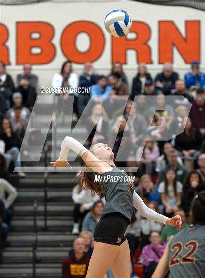 Thumbnail 3 in Marian vs. Mercy (MHSAA Division 1 Quadrant 4 Quarterfinal) photogallery.