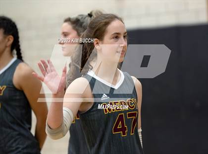 Thumbnail 1 in Marian vs. Mercy (MHSAA Division 1 Quadrant 4 Quarterfinal) photogallery.
