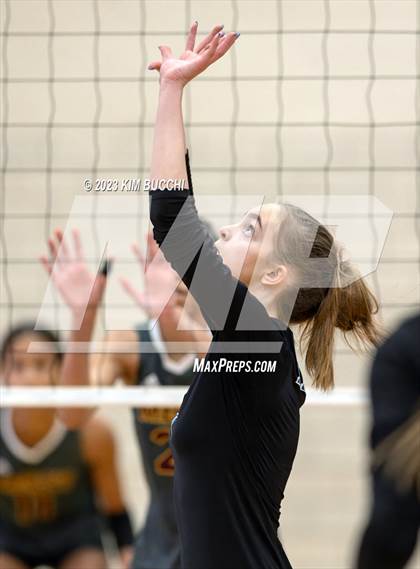 Thumbnail 3 in Marian vs. Mercy (MHSAA Division 1 Quadrant 4 Quarterfinal) photogallery.