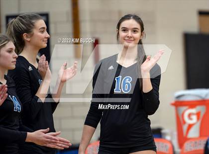 Thumbnail 3 in Marian vs. Mercy (MHSAA Division 1 Quadrant 4 Quarterfinal) photogallery.