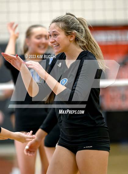 Thumbnail 1 in Marian vs. Mercy (MHSAA Division 1 Quadrant 4 Quarterfinal) photogallery.