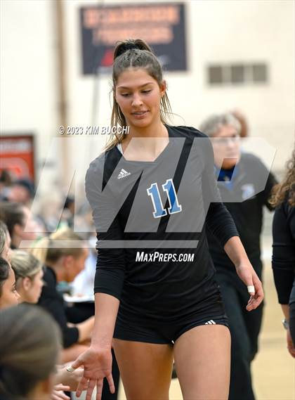 Thumbnail 3 in Marian vs. Mercy (MHSAA Division 1 Quadrant 4 Quarterfinal) photogallery.