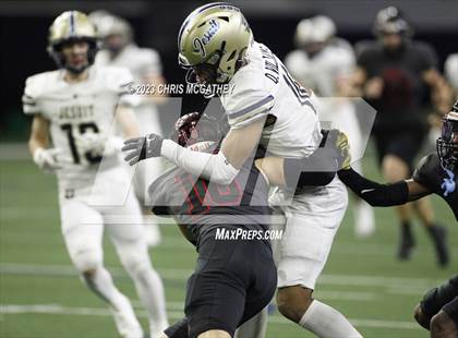 Thumbnail 1 in Dallas Jesuit vs Coppell (UIL Football Class 6A Division II Region 1 Area) photogallery.