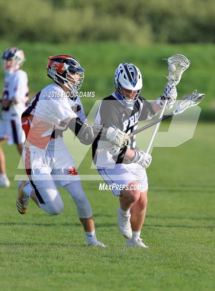 Thumbnail 1 in Creighton Prep @ Lincoln Rampage photogallery.