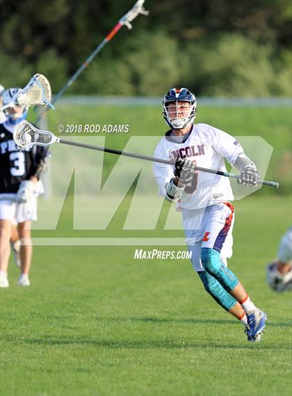 Thumbnail 1 in Creighton Prep @ Lincoln Rampage photogallery.