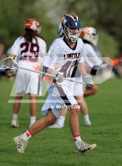 Thumbnail 1 in Creighton Prep @ Lincoln Rampage photogallery.
