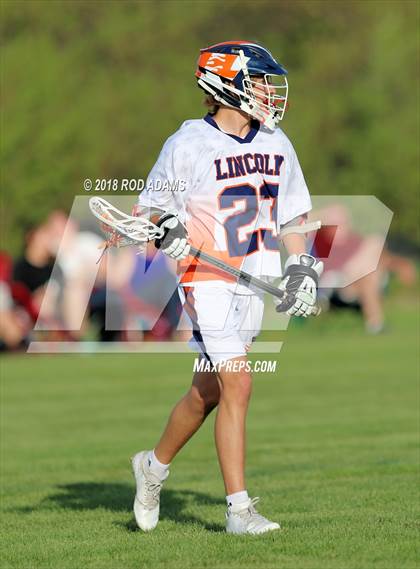 Thumbnail 3 in Creighton Prep @ Lincoln Rampage photogallery.
