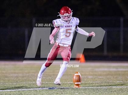 Thumbnail 2 in Knox @ Indianapolis Bishop Chatard (IHSAA 3A Semi-state playoff) photogallery.