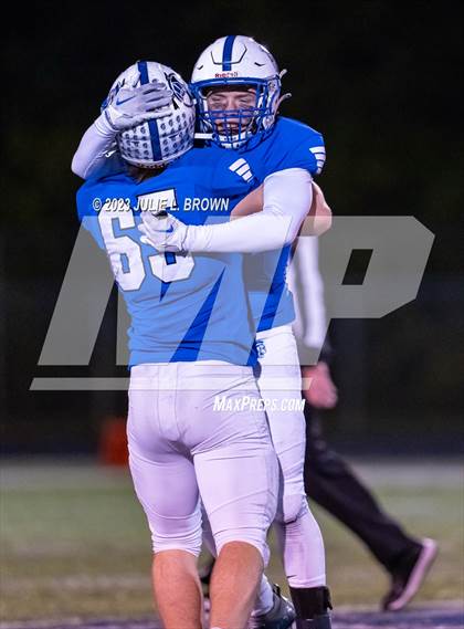 Thumbnail 2 in Knox @ Indianapolis Bishop Chatard (IHSAA 3A Semi-state playoff) photogallery.