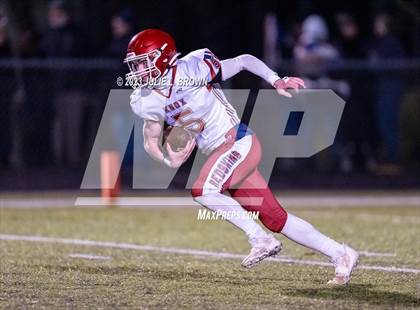 Thumbnail 3 in Knox @ Indianapolis Bishop Chatard (IHSAA 3A Semi-state playoff) photogallery.