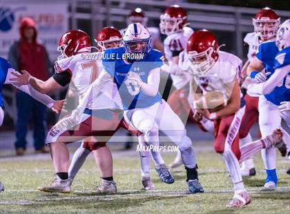 Thumbnail 3 in Knox @ Indianapolis Bishop Chatard (IHSAA 3A Semi-state playoff) photogallery.