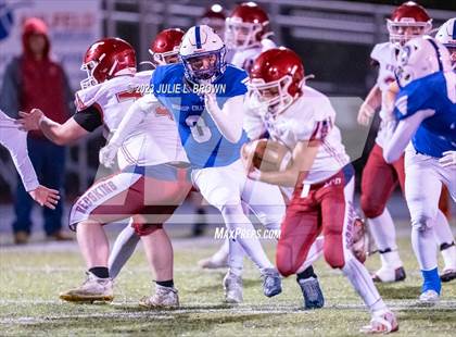 Thumbnail 1 in Knox @ Indianapolis Bishop Chatard (IHSAA 3A Semi-state playoff) photogallery.