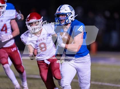 Thumbnail 3 in Knox @ Indianapolis Bishop Chatard (IHSAA 3A Semi-state playoff) photogallery.