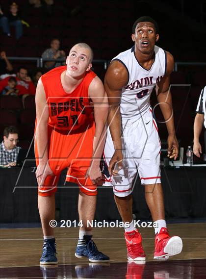 Thumbnail 1 in Findlay Prep vs. National Prep (Tarkanian Classic) photogallery.