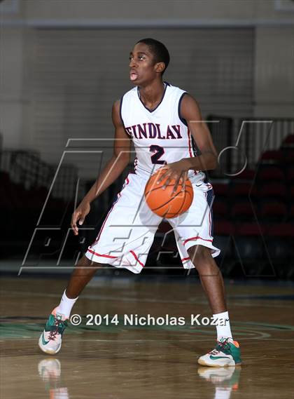 Thumbnail 2 in Findlay Prep vs. National Prep (Tarkanian Classic) photogallery.