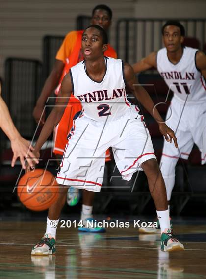 Thumbnail 3 in Findlay Prep vs. National Prep (Tarkanian Classic) photogallery.