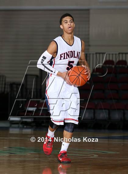 Thumbnail 1 in Findlay Prep vs. National Prep (Tarkanian Classic) photogallery.