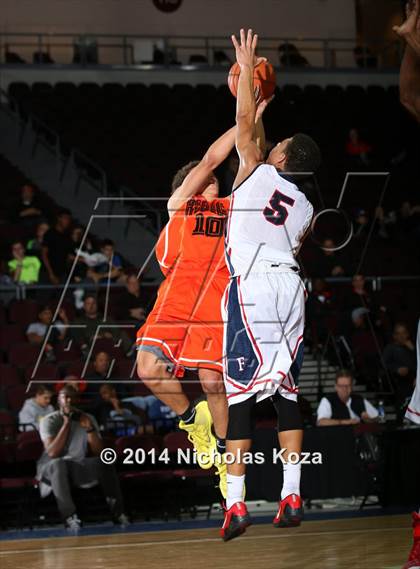 Thumbnail 1 in Findlay Prep vs. National Prep (Tarkanian Classic) photogallery.