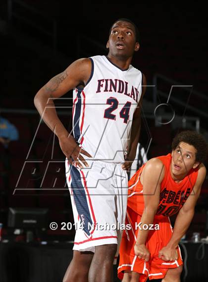 Thumbnail 1 in Findlay Prep vs. National Prep (Tarkanian Classic) photogallery.