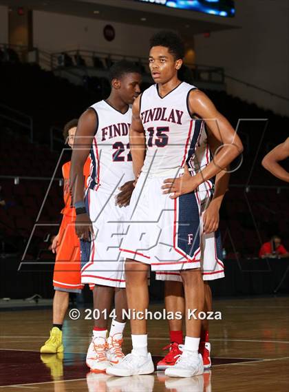 Thumbnail 3 in Findlay Prep vs. National Prep (Tarkanian Classic) photogallery.