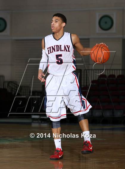 Thumbnail 2 in Findlay Prep vs. National Prep (Tarkanian Classic) photogallery.