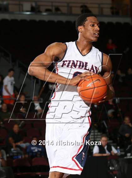 Thumbnail 2 in Findlay Prep vs. National Prep (Tarkanian Classic) photogallery.