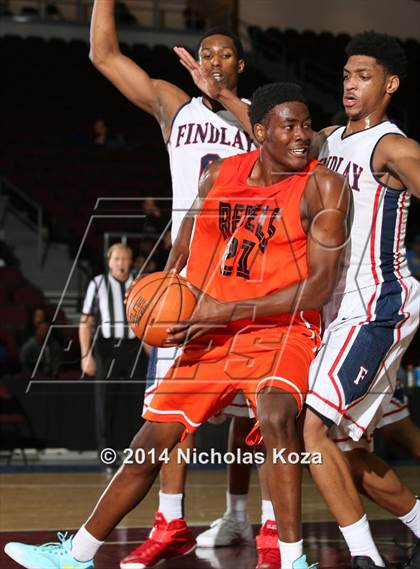 Thumbnail 1 in Findlay Prep vs. National Prep (Tarkanian Classic) photogallery.