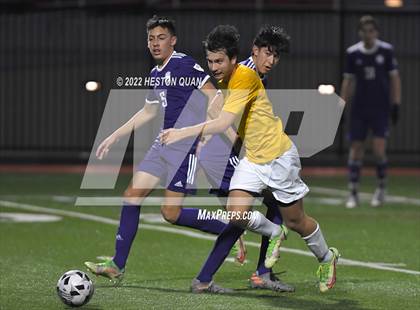 Thumbnail 1 in Cathedral vs. St. Paul's (Adidas So Cal College Showcase) photogallery.