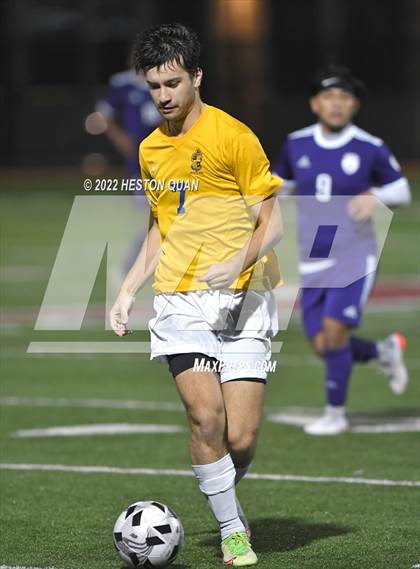 Thumbnail 1 in Cathedral vs. St. Paul's (Adidas So Cal College Showcase) photogallery.