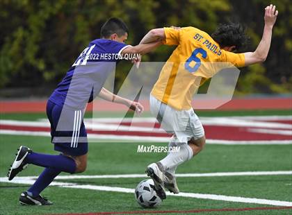 Thumbnail 1 in Cathedral vs. St. Paul's (Adidas So Cal College Showcase) photogallery.