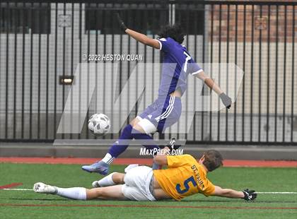 Thumbnail 2 in Cathedral vs. St. Paul's (Adidas So Cal College Showcase) photogallery.