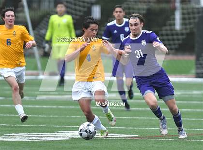 Thumbnail 1 in Cathedral vs. St. Paul's (Adidas So Cal College Showcase) photogallery.